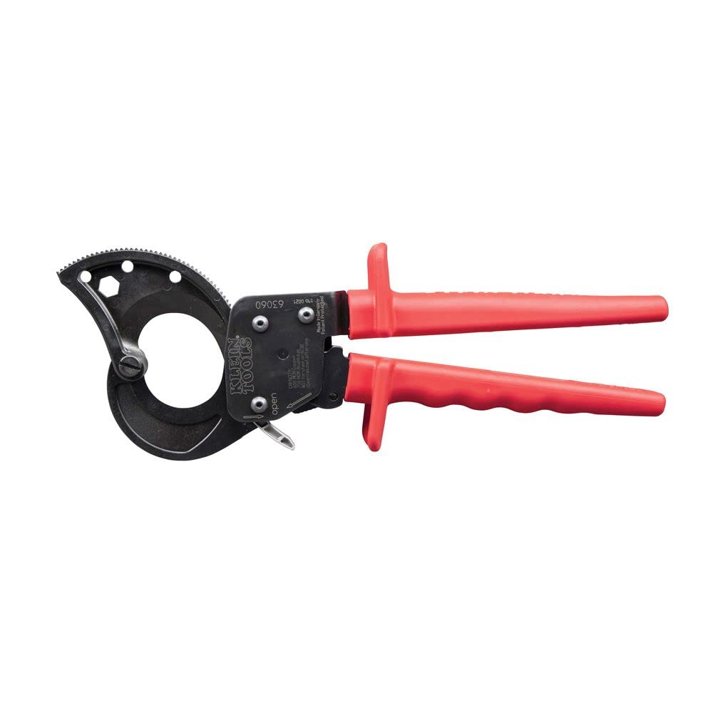 Klein Tools Professional Cable Cutter Set - Heavy Duty Copper, Aluminum & Communication Wire Cutters - Ideal for Electrical Work, Network Installation & DIY Projects