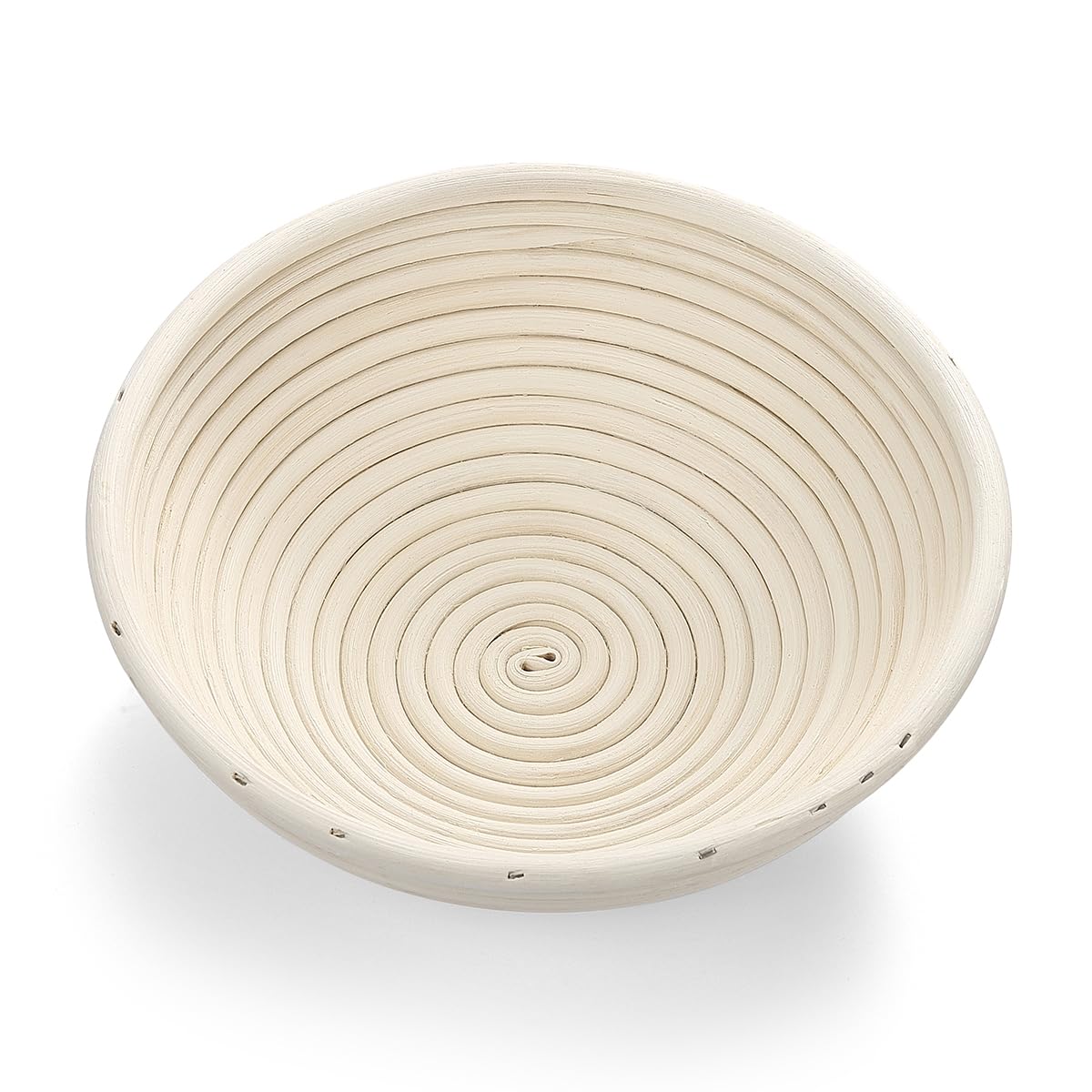 Saint Germain Bakery Premium Round & Oval Bread Banneton Basket with Linen Liner - 10 Inch Brotform Proofing Basket for Artisan Sourdough, Baguettes & Homemade Bread - Perfect for Baking, Gifting & Professional Bakeries