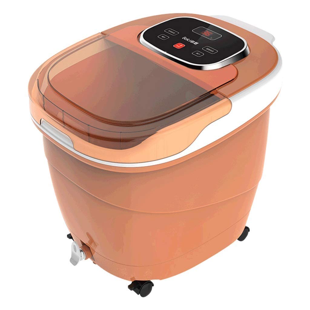 RANRANJJ Foot Spa Massager with Heat, Bubbles & Massage Tools - Home Therapeutic Pedicure Set for Relaxation & Pain Relief - Perfect for Self-Care, Gift Giving & Salon-Style Foot Care at Home