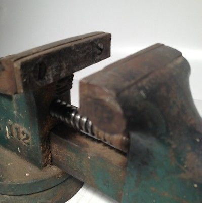 Littco #112 Swivel Anvil Bench Vise with Pipe Clamp 3.5