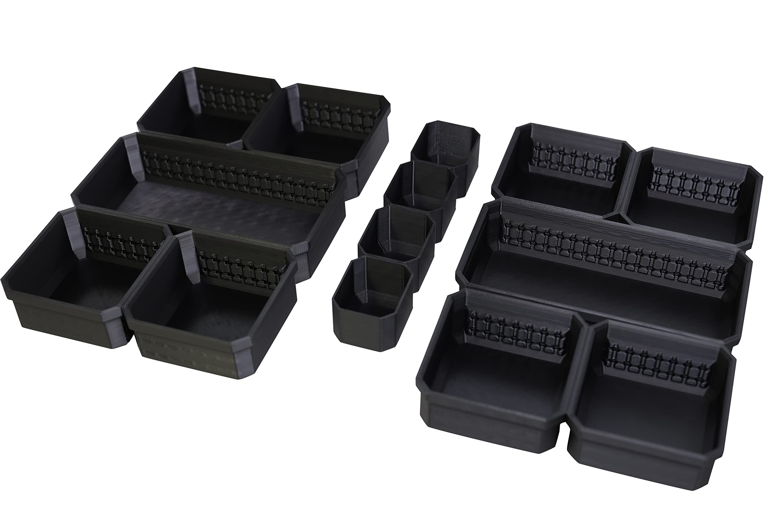 Milwaukee Packout Organizer Complete Bin Set with Bit Holder Mount - Low-Profile Tool Box Accessories for Professional Contractors & DIY Enthusiasts | Perfect for Job Site Organization & Tool Storage