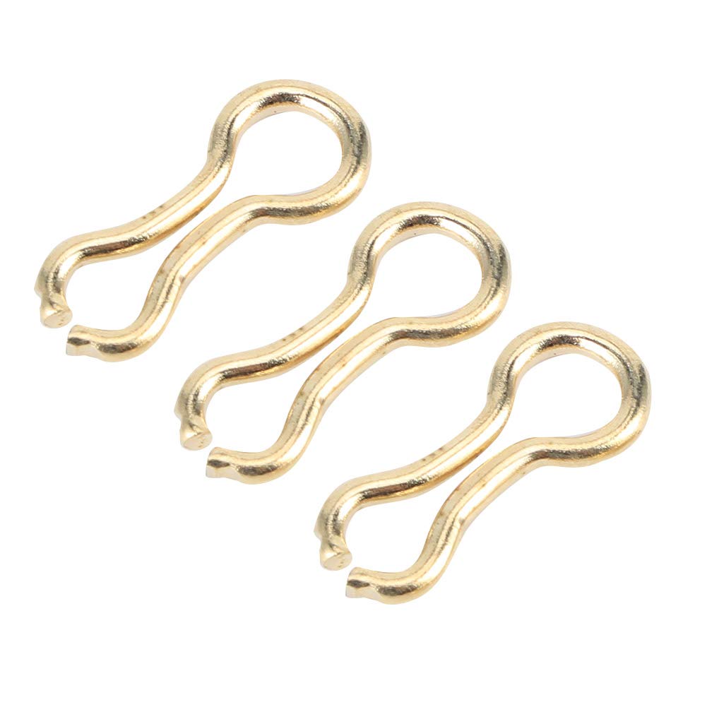 300Pcs Brass Sinker Wire Eye Carp Fishing Screw Leads Loop Tackle - Durable Fishing Accessories for Carp, Bass, and Catfish - Perfect for Freshwater and Saltwater Fishing