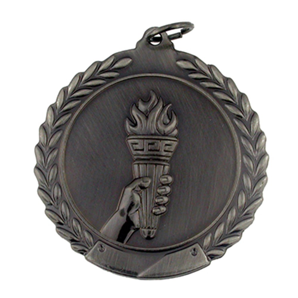 Olympic Torch Award Medals - Gold Silver Bronze Commemorative Medals for Sports Events, Competitions & Ceremonies - Perfect for Athletics Awards, School Sports Days and Special Recognition Events