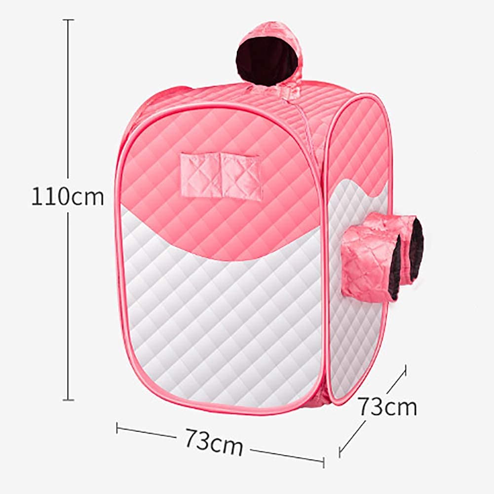 Portable Foldable Personal Steam Sauna Tent for Home Spa - Full Body Detox Therapy, Muscle Pain Relief & Weight Loss | Yellow Steam Room for Wellness & Relaxation | Perfect for Home Use, Gym Recovery, Post-Workout & Stress Relief | Ideal for Yoga, Meditation & Self-Care Sessions