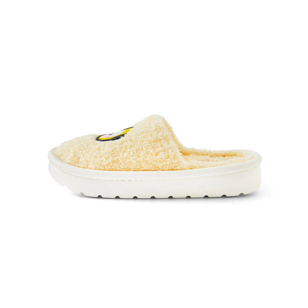 BT21 Chimmy Minini Boucle Slippers - Cute Cartoon House Slippers for Women & Girls - Soft Plush Comfort for Home, Lounge & Dorm Wear