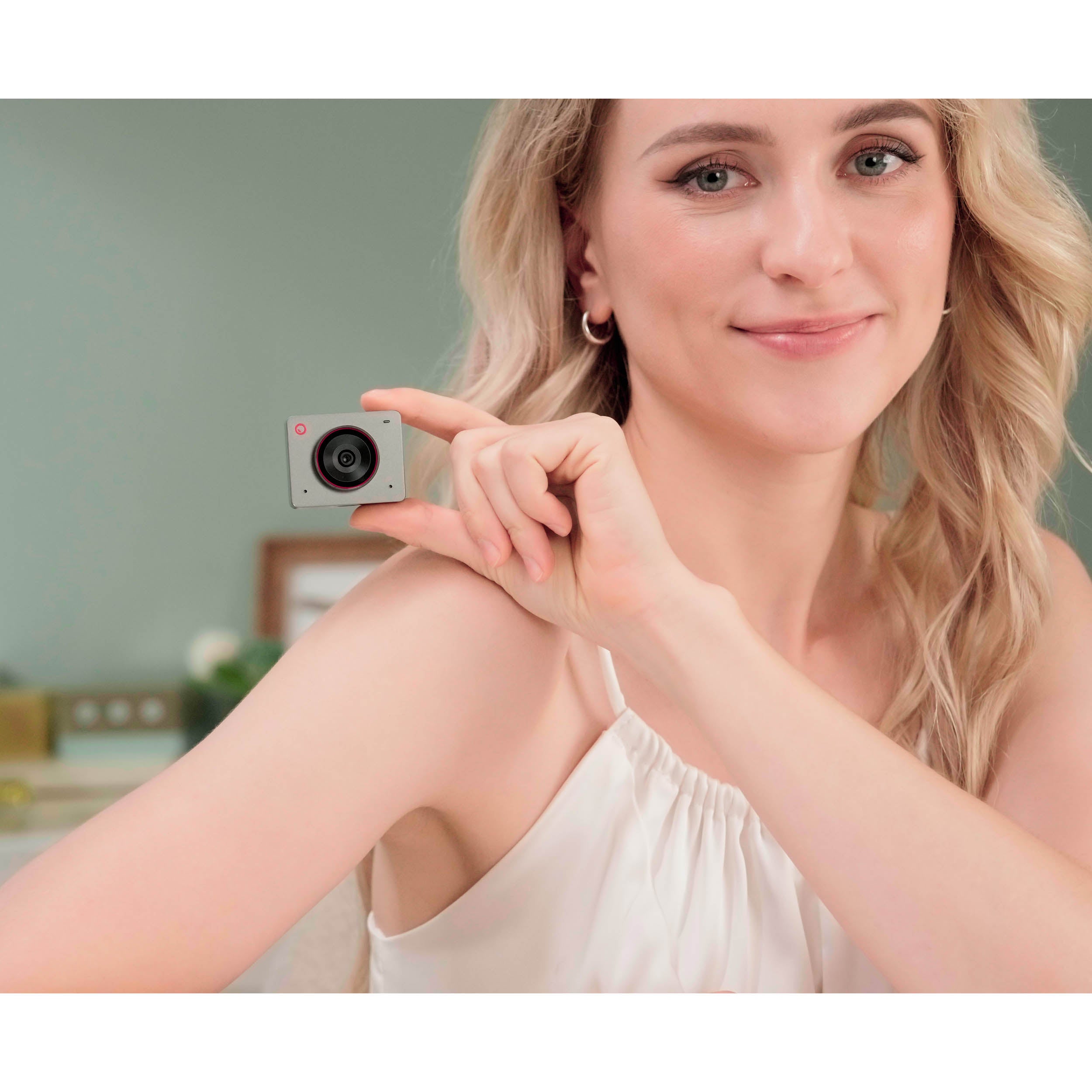 Meet 2 AI-Powered 4K Webcam with Auto Framing (OWG 2311 CE, OWW 2311 CE, OWB 2311 CE) - Perfect for Video Conferencing, Live Streaming & Remote Work