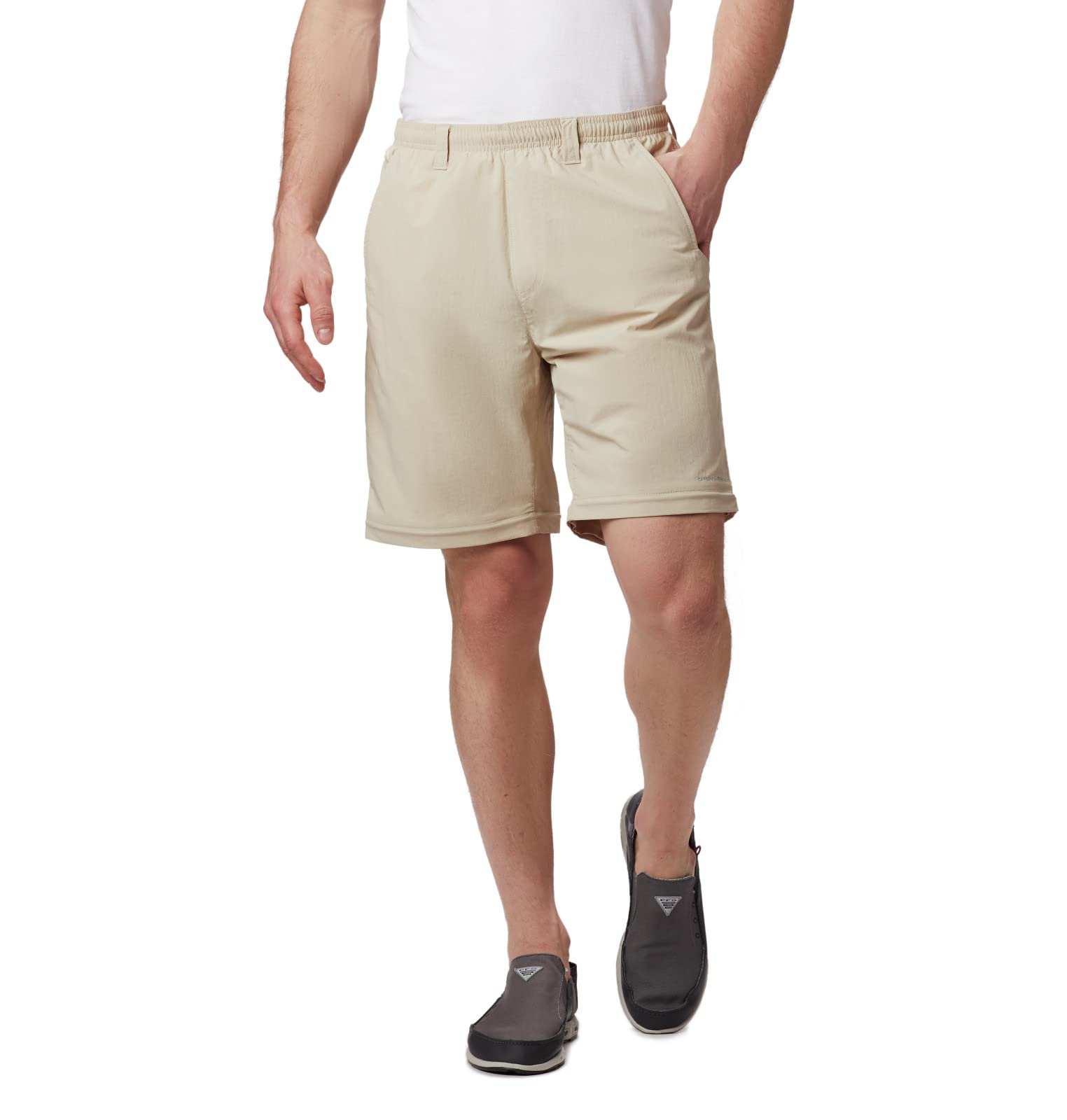 Columbia Men's Backcast Convertible Pants - Water-Resistant, Quick-Dry Hiking & Outdoor Adventure Pants with Zip-Off Legs - Perfect for Camping, Fishing & Travel