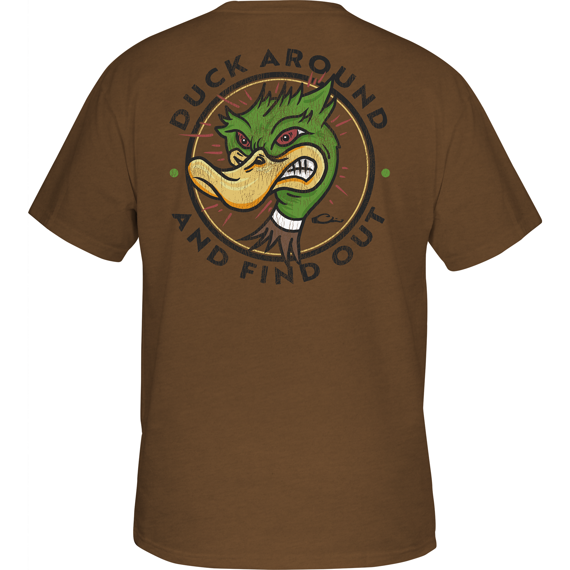 Funny Duck Around Graphic T-Shirt for Men & Women - Trendy Casual Tee for Everyday Wear, Parties & Gifts