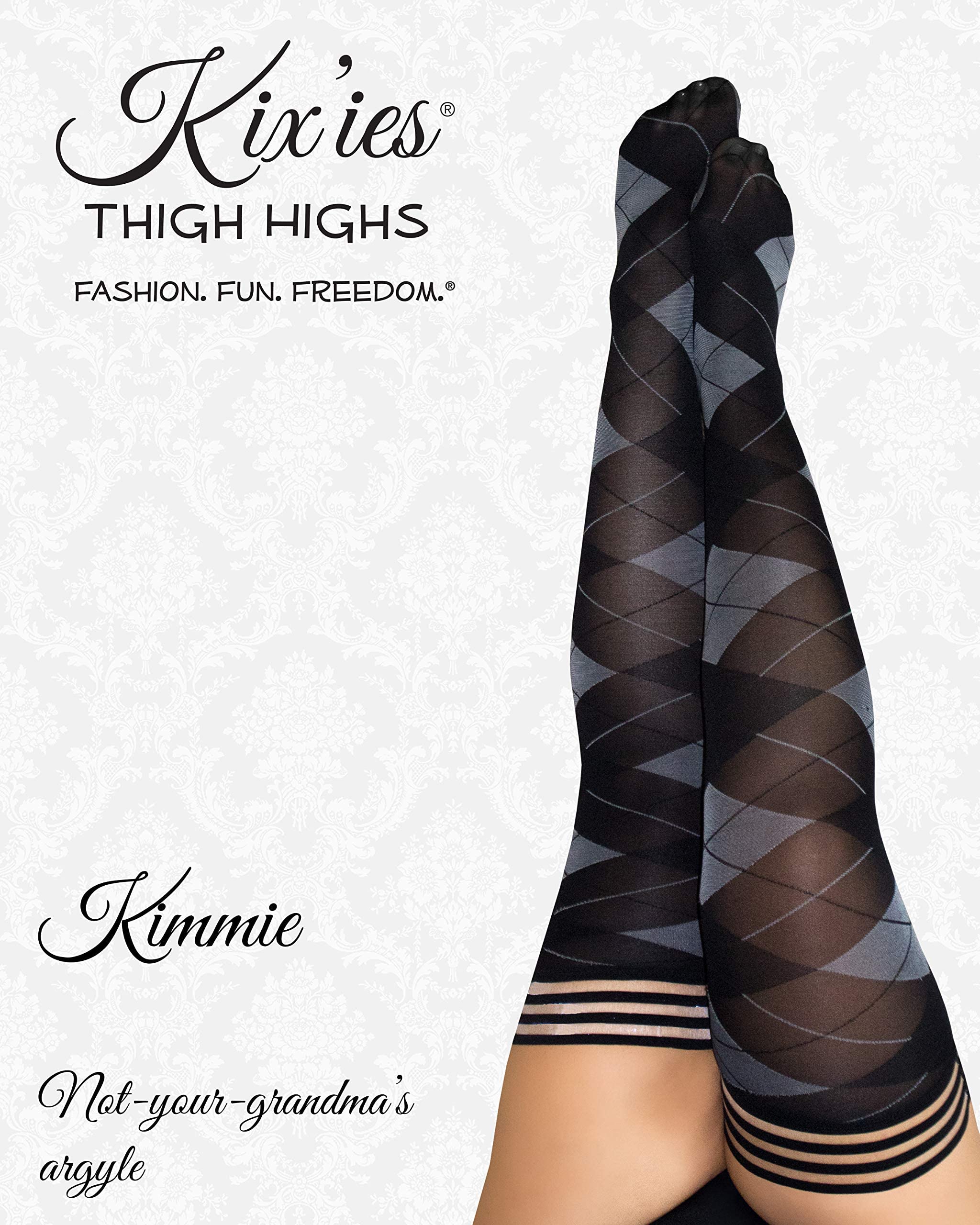 Kix'ies Women's Thigh High Stockings - Comfortable Maternity Lingerie & Pantyhose for Pregnancy | Perfect for Work, Special Occasions and Everyday Wear