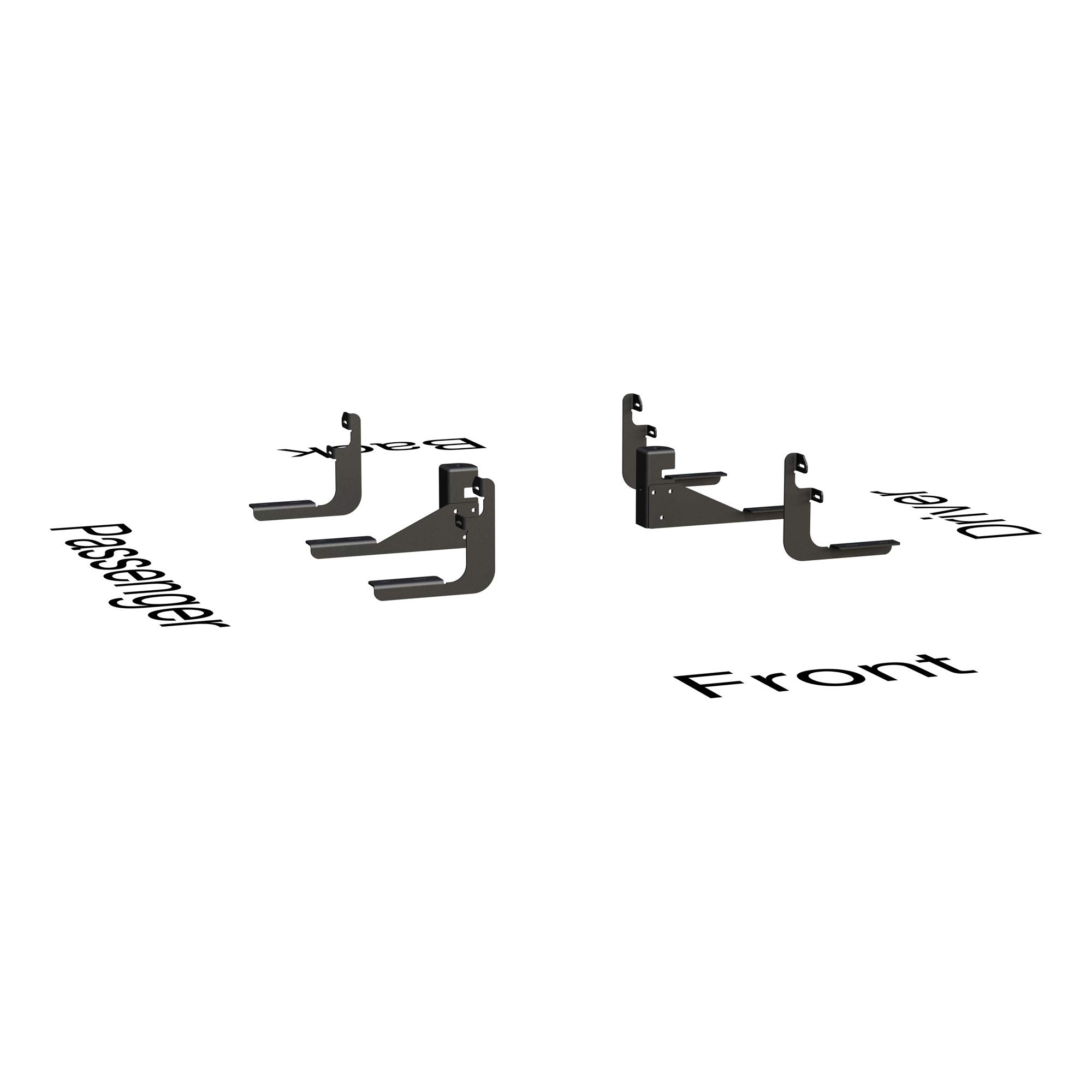 Luverne Truck Equipment 401523 Heavy Duty Step Bracket for Pickup Trucks & SUVs - Perfect for Off-Roading, Work Sites & Outdoor Adventures