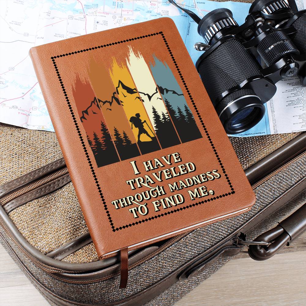 Premium Leather Travel Journal Notebook - Handmade Vintage Writing Diary for Men & Women - Perfect for Adventure, Hiking, Camping & Personal Reflection