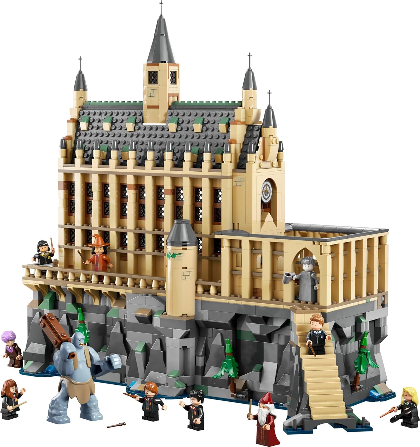 LEGO Harry Potter Hogwarts Castle: The Great Hall Building Set with 11 Minifigures (76435) | Magical Collectible Toy for Kids & Adults | Perfect Gift for Harry Potter Fans | Great for Playtime, Display & Themed Birthday Parties
