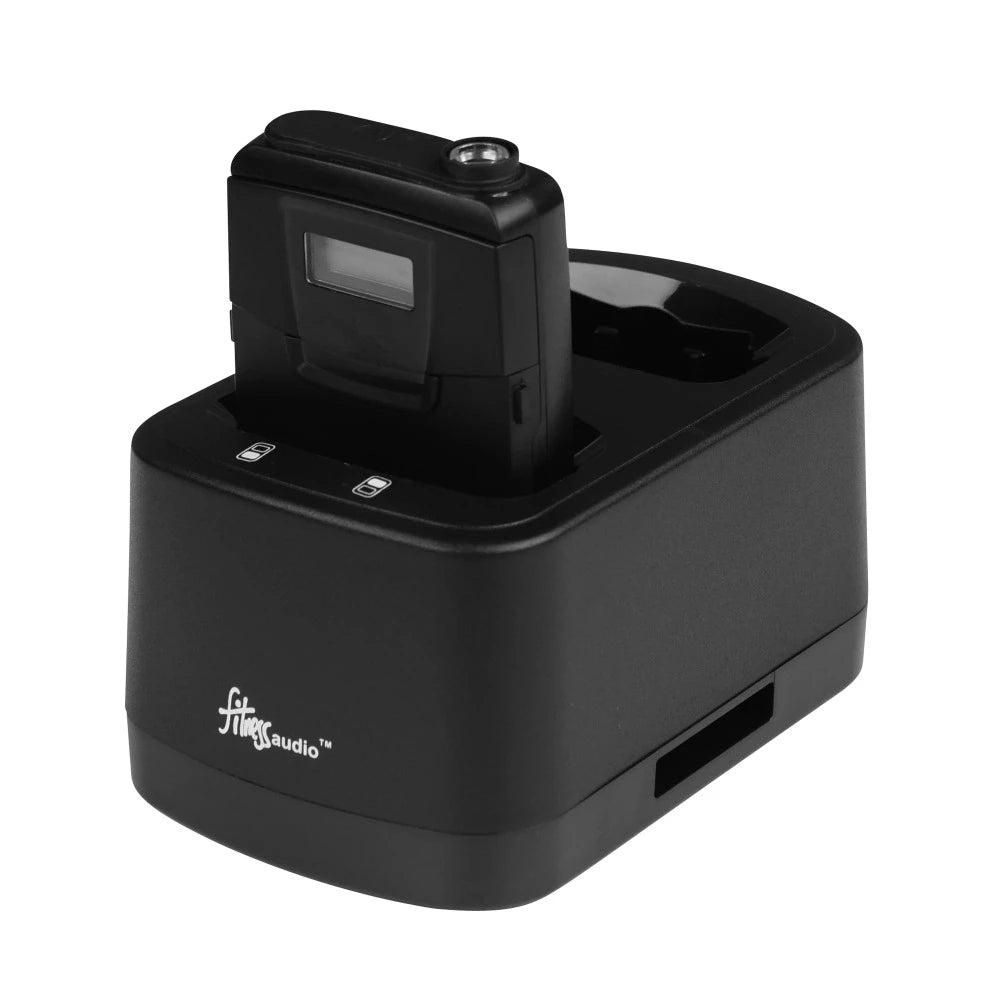 Wireless Charging Dock for DX6 Series Bodypack Transmitters - Fitness & Audio Digital Wireless Transmitter Charger - Perfect for Gyms, Studios & Live Performances