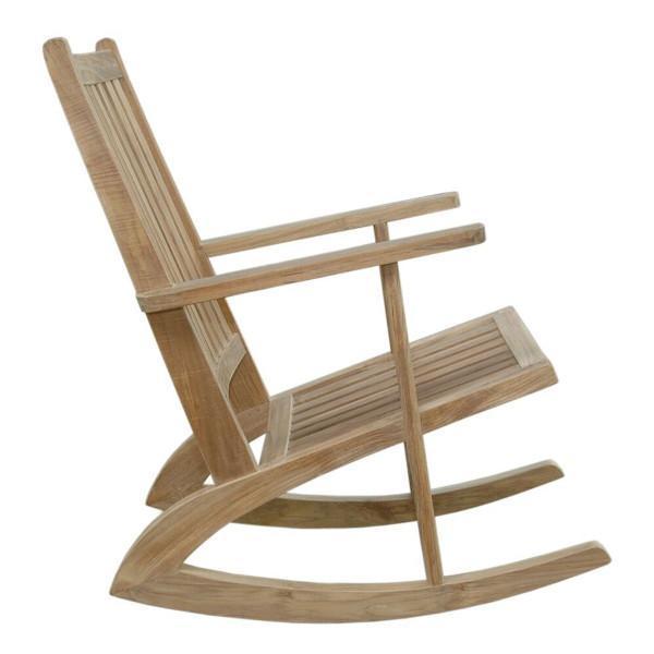 Modern Rocking Armchair - Comfortable Nursery Glider Chair for Baby Room, Living Room & Bedroom - Perfect for Nursing, Relaxing & Reading