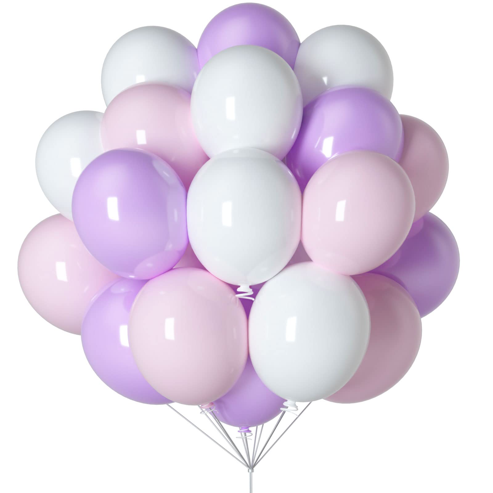 94Pcs Pastel Purple & Pink Balloons Arch Kit - Birthday Decorations, Baby Shower, Wedding, Anniversary, Christmas Party Supplies | Perfect for Girls' Parties, Engagement Decor & Festival Celebrations