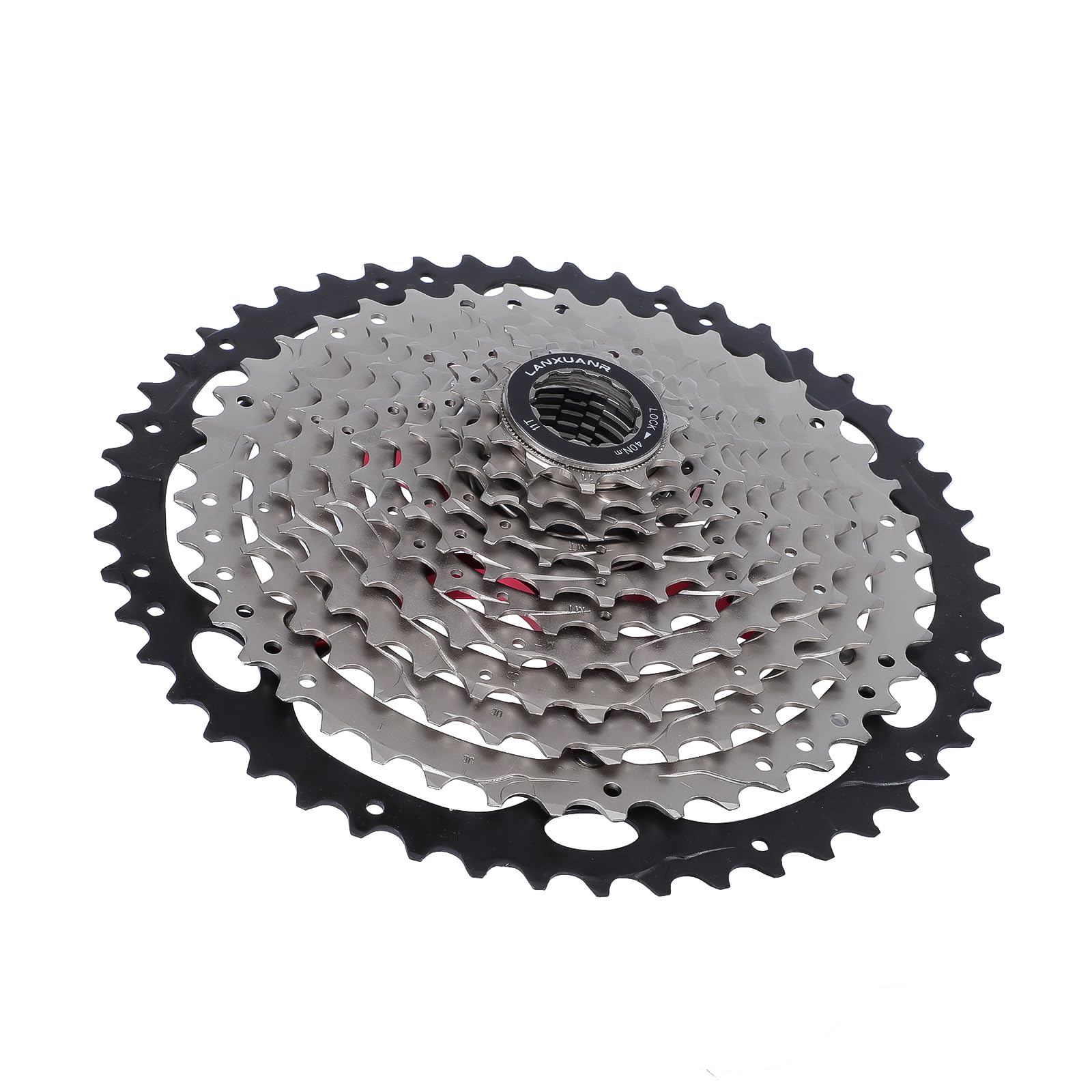 11-Speed Bicycle Cassette Sprocket - Compatible with Mountain & Road Bikes - Lightweight Durable Bike Gear - Perfect for Cycling, Commuting & Outdoor Adventures