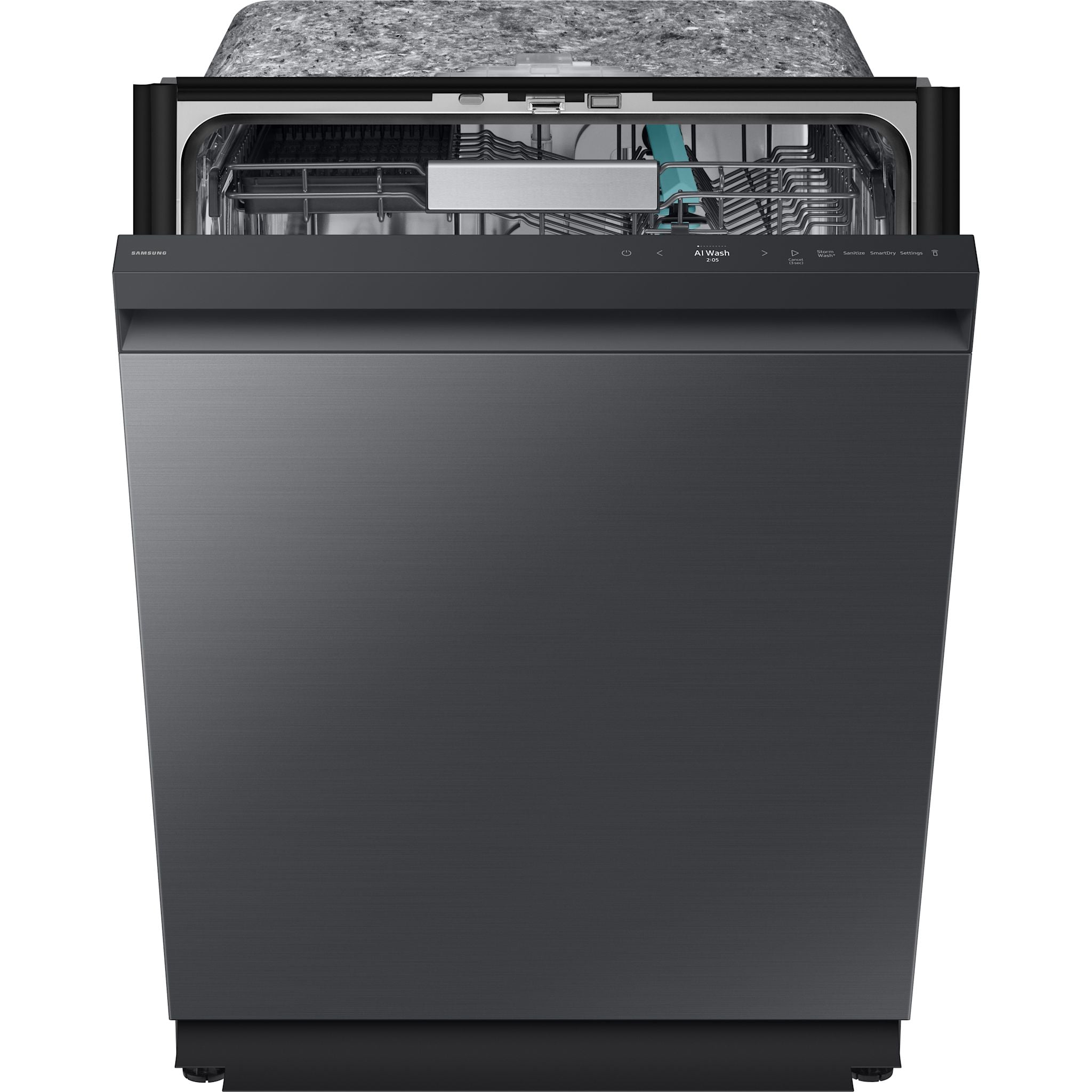 Samsung DW90F89T0UMTAA Stainless Steel Dishwasher - Matte Black Finish | Energy Efficient, Ultra Quiet Operation | Perfect for Modern Kitchens & Open Concept Homes