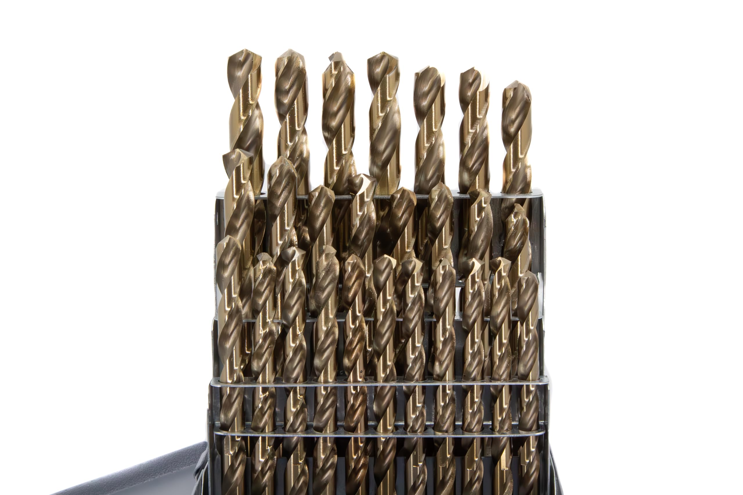 **Drill America 29-Piece M42 Cobalt Screw Machine (Stub) Drill Bit Set (Sizes A-Z) – High-Speed Steel for Metal, Wood & Plastic – D/ASTCO Series – Perfect for Machining, DIY & Professional Use**