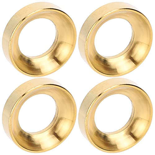 Premium Titanium Alloy Bike Screw Spacers & Bolts - Gold, Wear-Resistant Small Gasket for Bicycle Maintenance & Repair | Perfect for Mountain Bikes, Road Bikes & Cycling Accessories