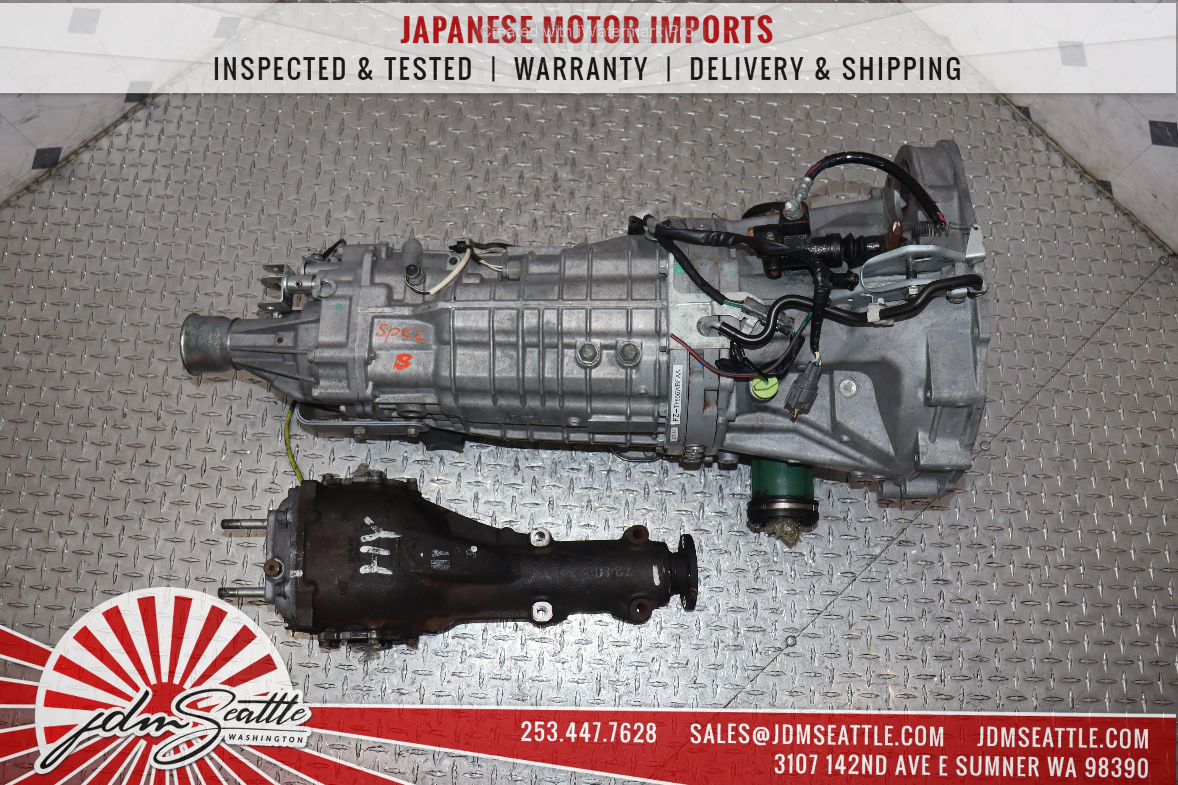 JDM 08-09 Subaru Legacy Spec B 6-Speed Manual AWD Transmission 3.90FD with Differential - Perfect for Performance Upgrades & Drifting Enthusiasts