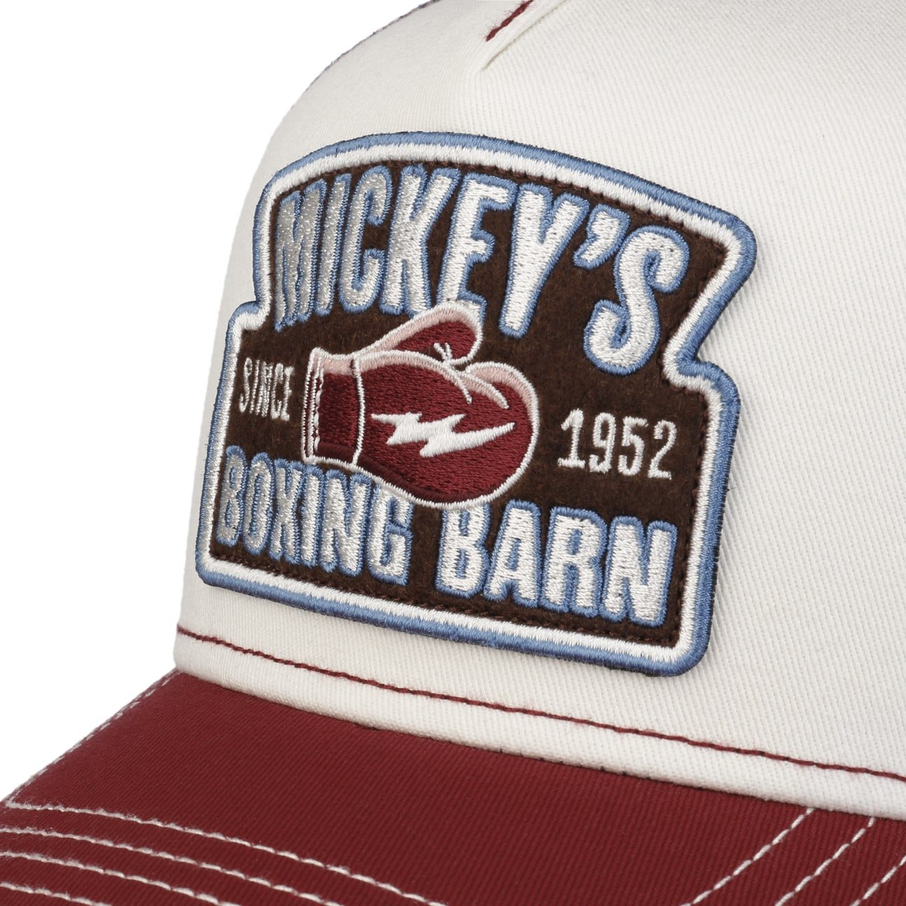 FWS Boxing Barn Trucker Cap - Adjustable Snapback Hat for Men & Women - Perfect for Boxing, Sports, and Casual Wear