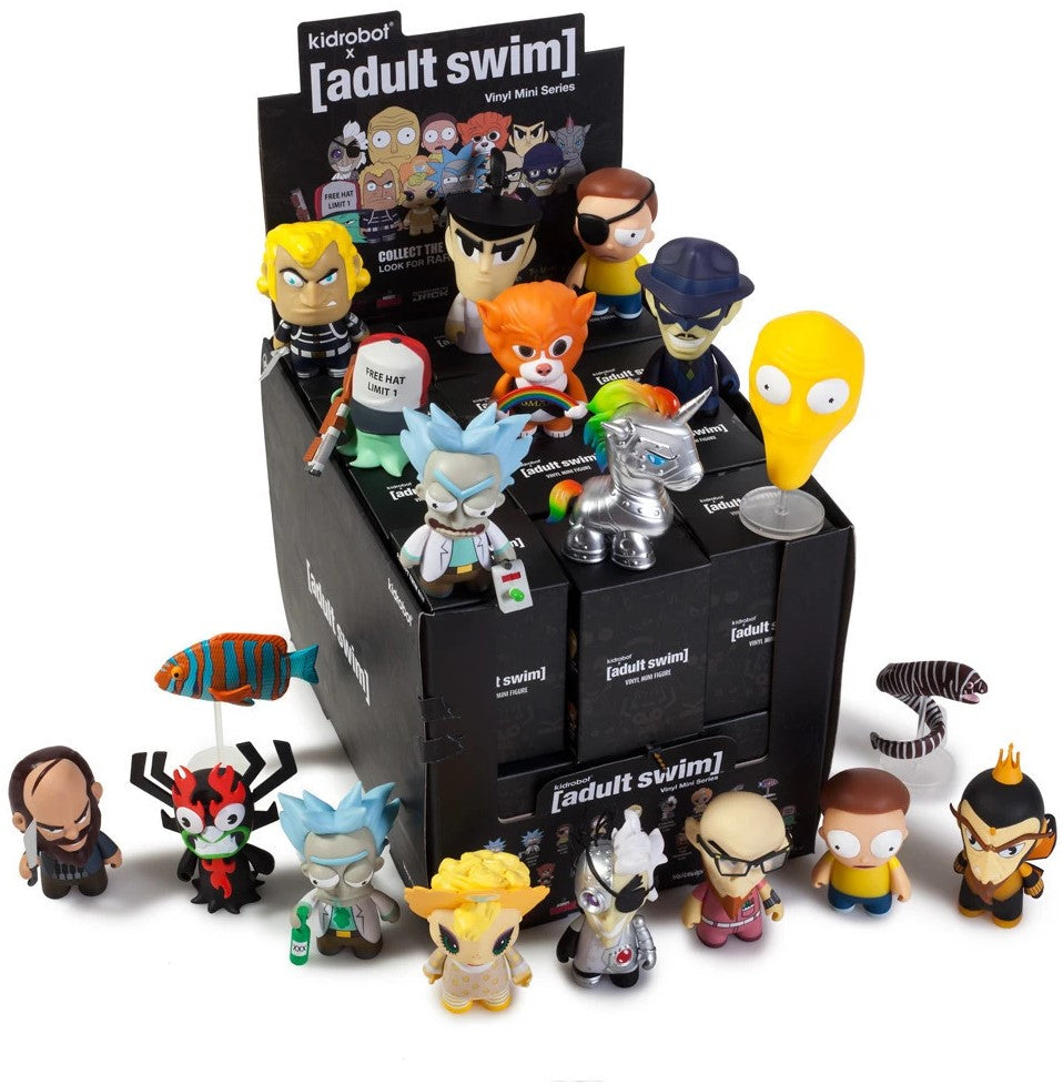 Adult Swim Mystery Minis Blind Box - Collectible Vinyl Figures (Random Character) - Perfect for Fans, Gifts & Pop Culture Collectors | Fun for Home Display, Office Decor & Surprise Gifts