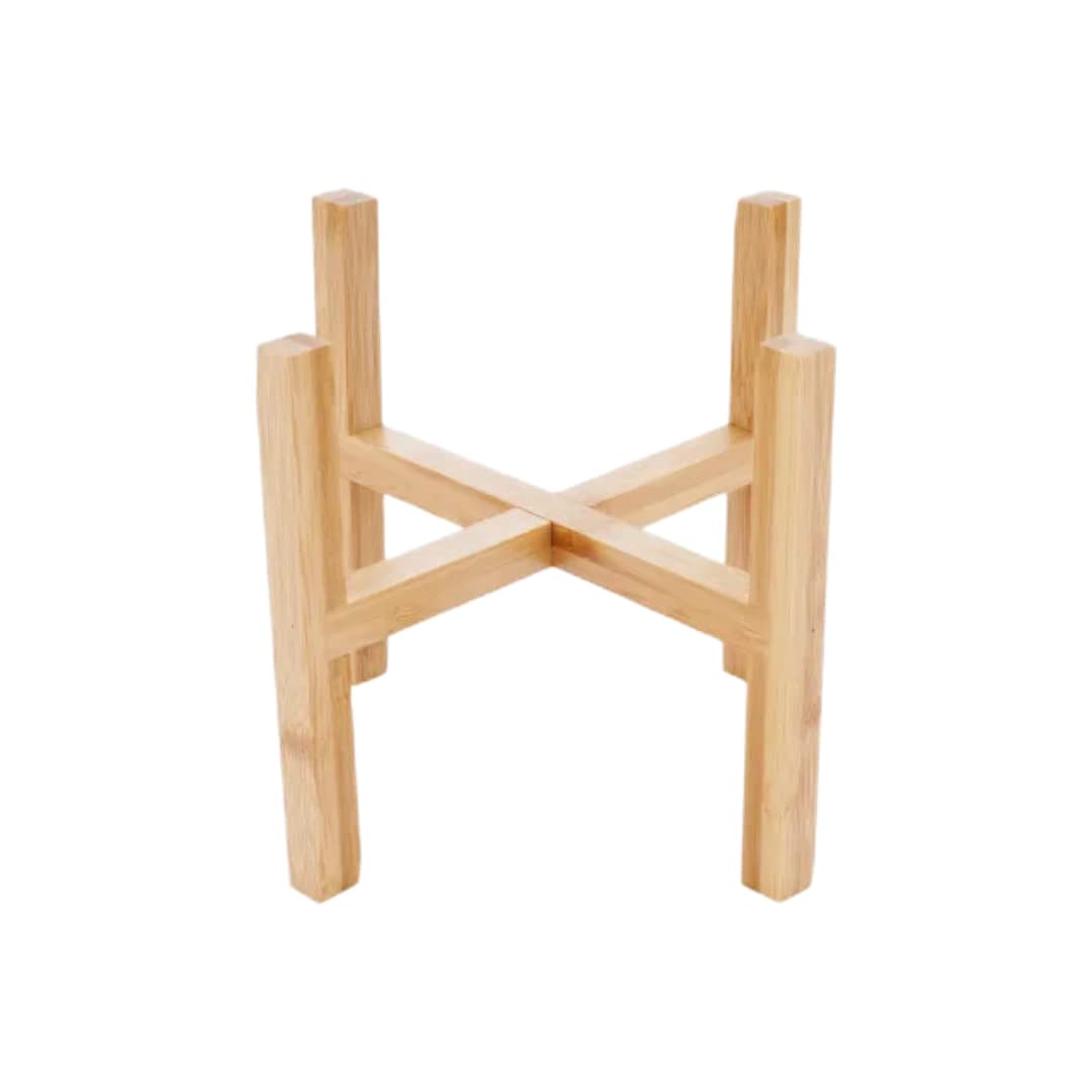 Stylish Wooden Plant Stand for Indoor & Outdoor Use - Perfect for Home Decor, Garden, Patio, and Balcony Plants