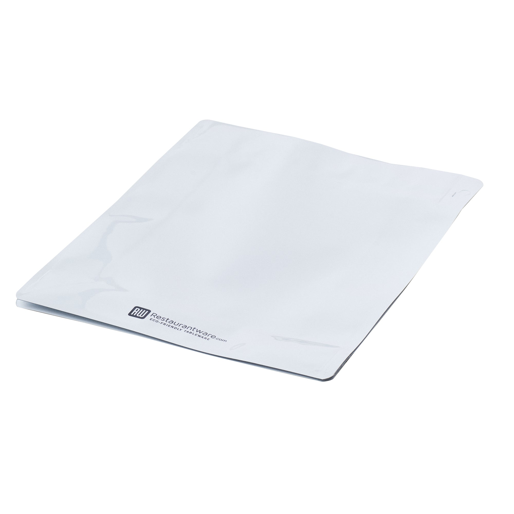 Premium White Plastic Large Snack Bags - Double Seal, Rip Lock & Heat Sealable (9.5