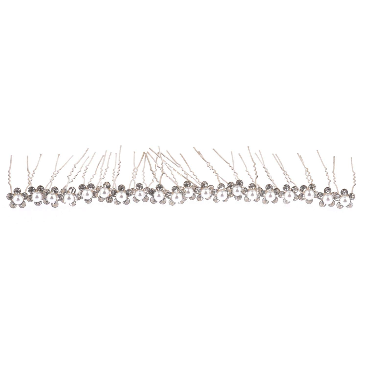 Archi Collection Hair Pins - 20 Pack Women's Hair Styling Accessories for Updos, Braids & Bun Hairstyles | Secure Juda Pins for Girls & Women