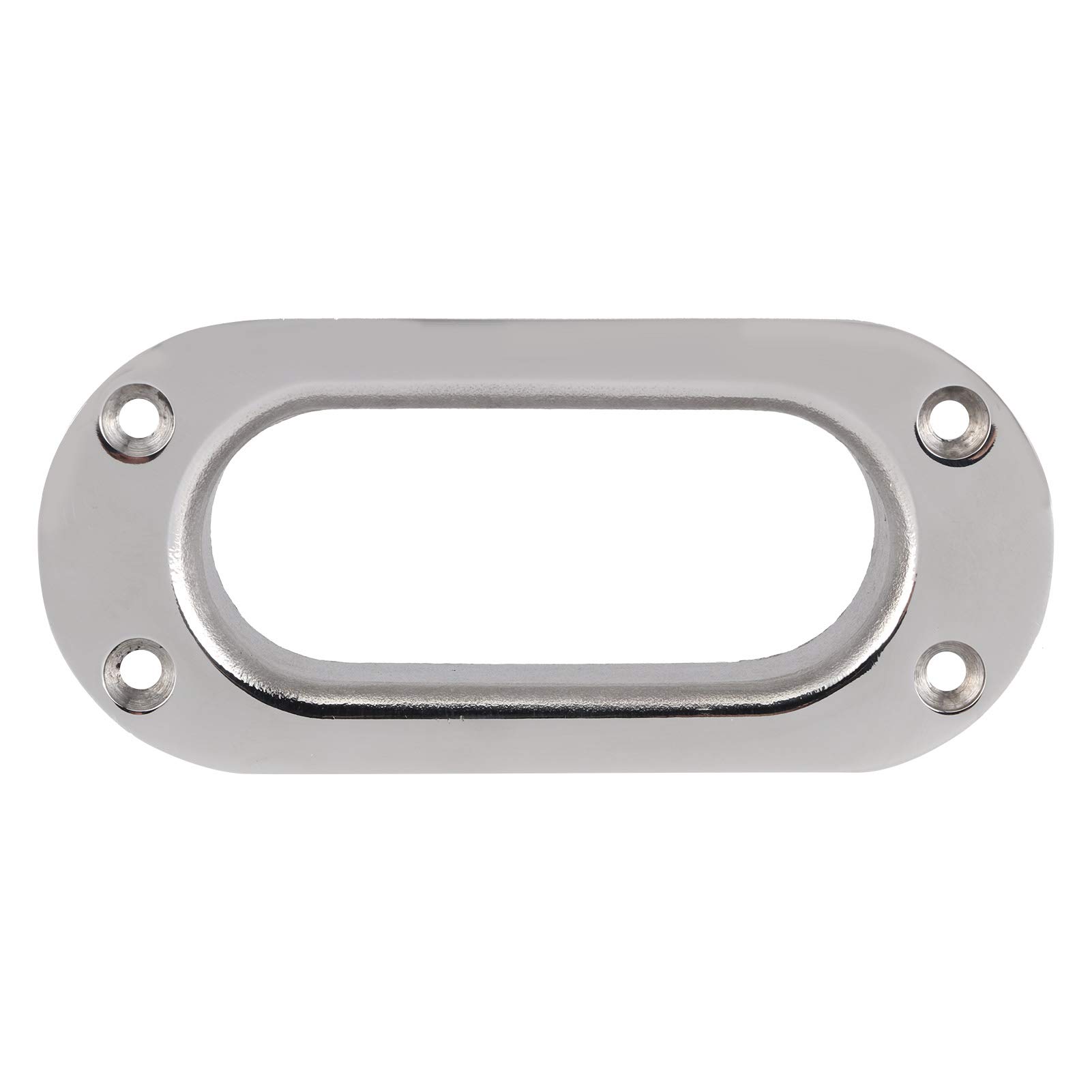 316 Stainless Steel Boat Hawse Fairlead & Cable Guide - Marine Grade Hawse Pipe for Towing & Mooring - Durable Boat Accessories for Yachts, Sailboats & Fishing Vessels (Saltwater & Freshwater Use)