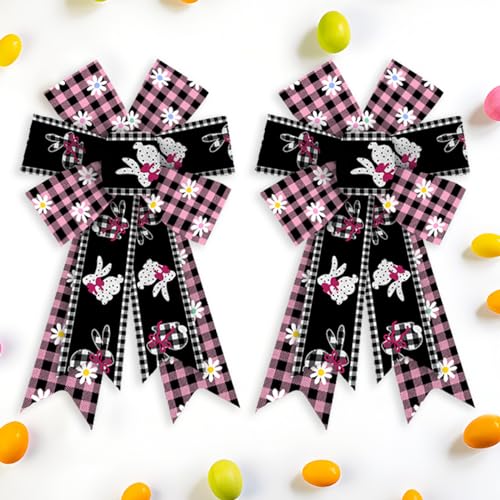 Style 3: 2pcs Pink Grid