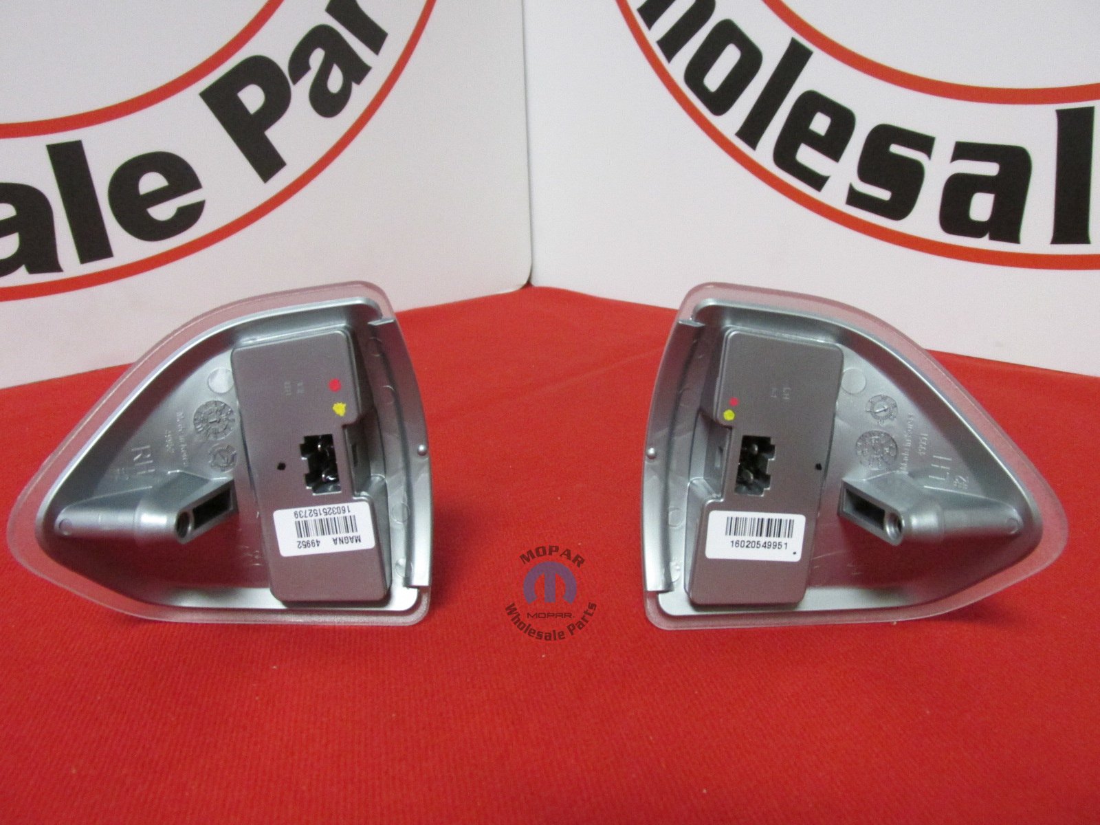Dodge RAM Left & Right Side LED Exterior Rear View Mirror Turn Signal Lights - MOPAR Replacement for Enhanced Visibility & Safety - Perfect for Night Driving & Off-Road Adventures
