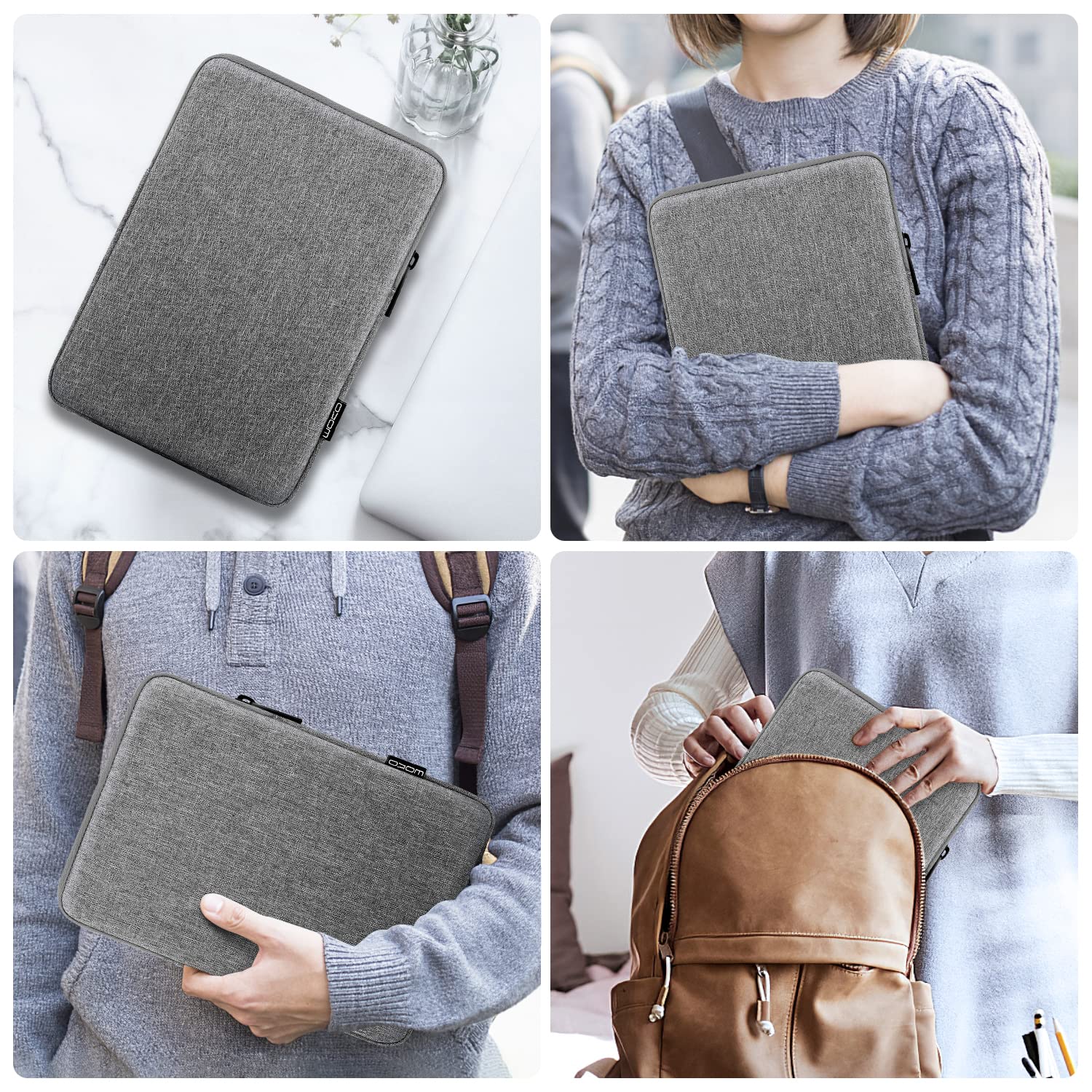MoKo Premium Slim Lightweight Tablet Case for iPad Air M2 2024/Air 5/4 10.9