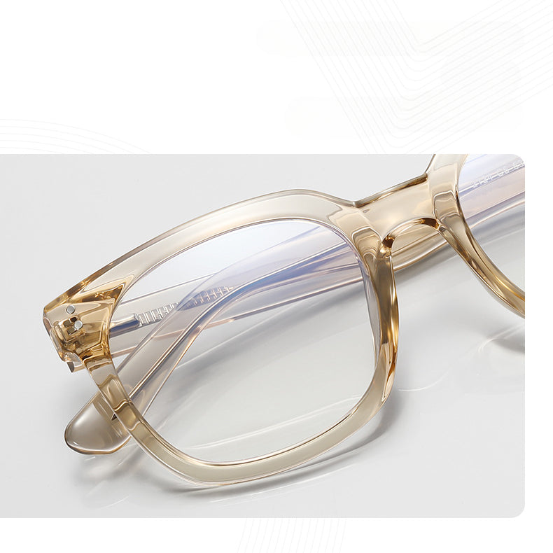 Classic Unisex TR Square Glasses - Lightweight & Durable Eyewear for Men and Women | Perfect for Reading, Driving & Fashion Accessories