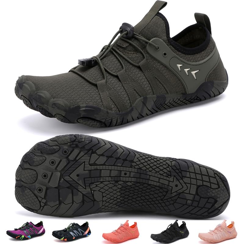 **Men's & Women's Quick-Dry Water Shoes - Barefoot Aqua Shoes for Beach, Pool, Swimming, Boating, Fishing, Diving & Water Aerobics**    *(Perfect for beach vacations, water sports, yoga by the pool, and outdoor aquatic adventures!)*