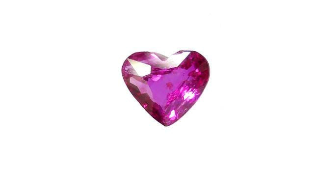 1.75ct Natural Ruby Heart Shape Gemstone from Myanmar - Perfect for Jewelry Making, Engagement Rings & Gifts