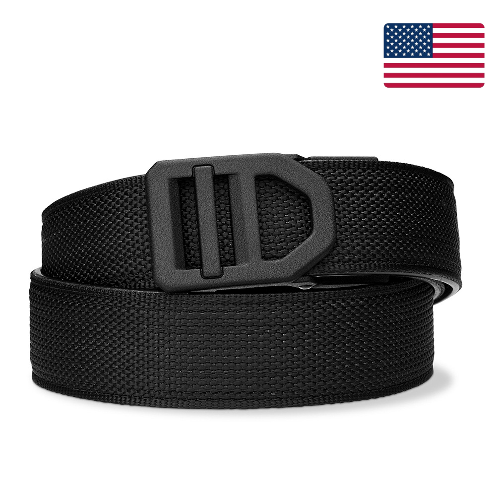 X Series Buckle | USA Made Black Tactical Nylon Gun Belt 1.5