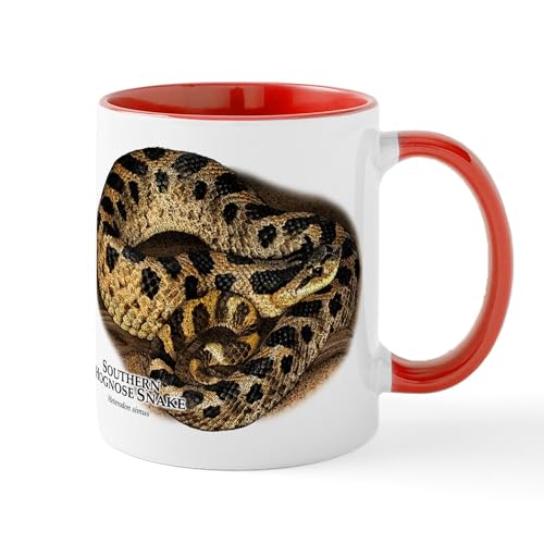 White/Red Inside - Southern Hognose Snake Mug