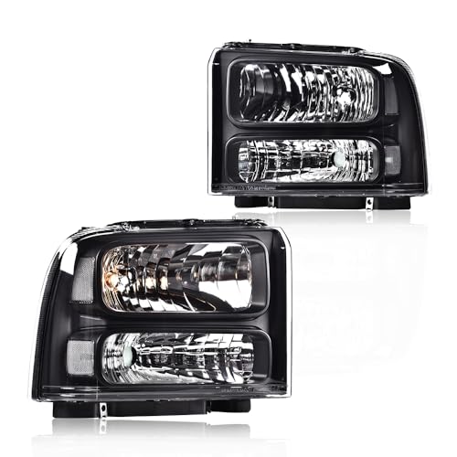 Clear Lens Black Housing Clear Reflector