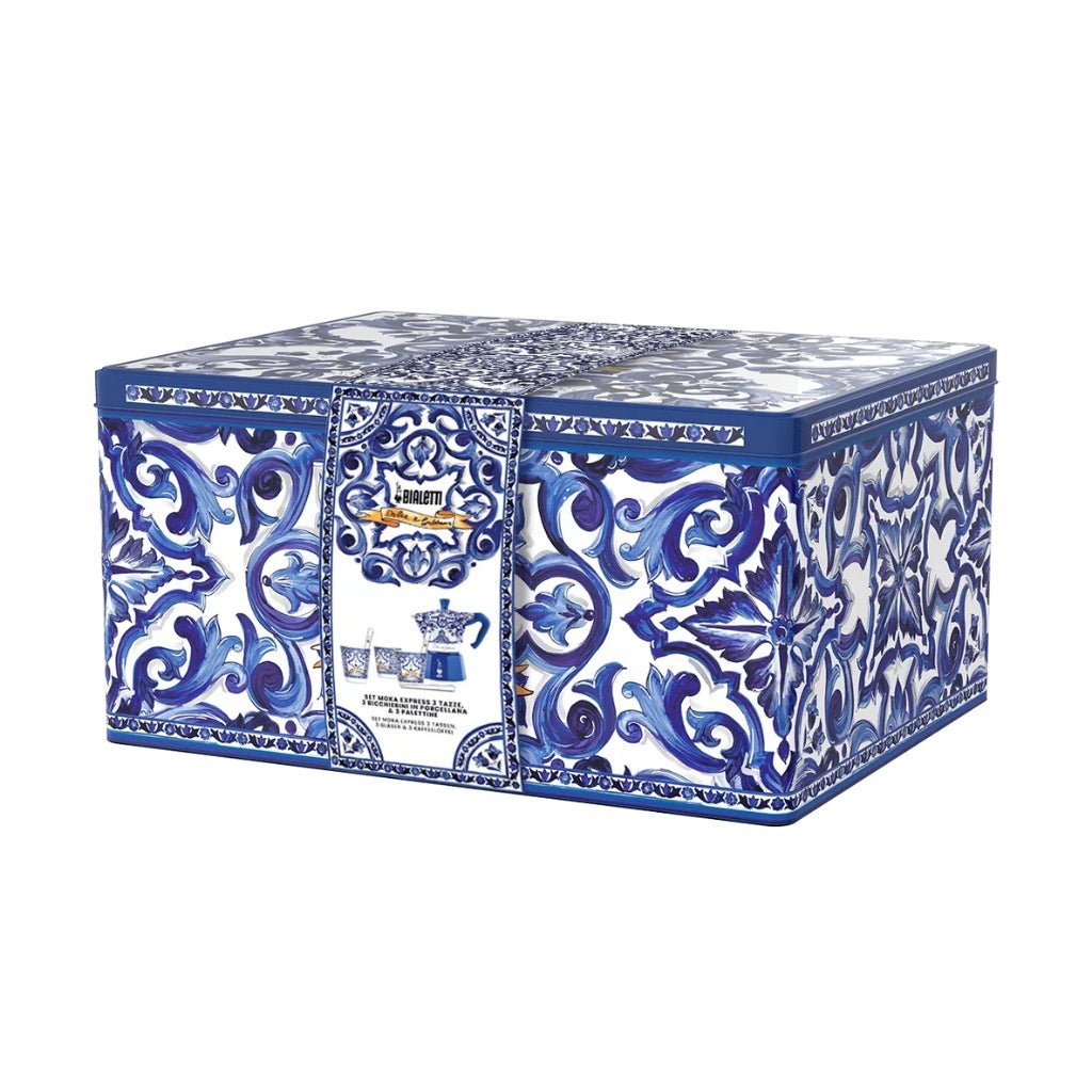 Dolce & Gabbana Moka Autentico Cologne Gift Set for Men - Blue & White Fragrance | Perfect for Gifts, Date Nights & Special Occasions