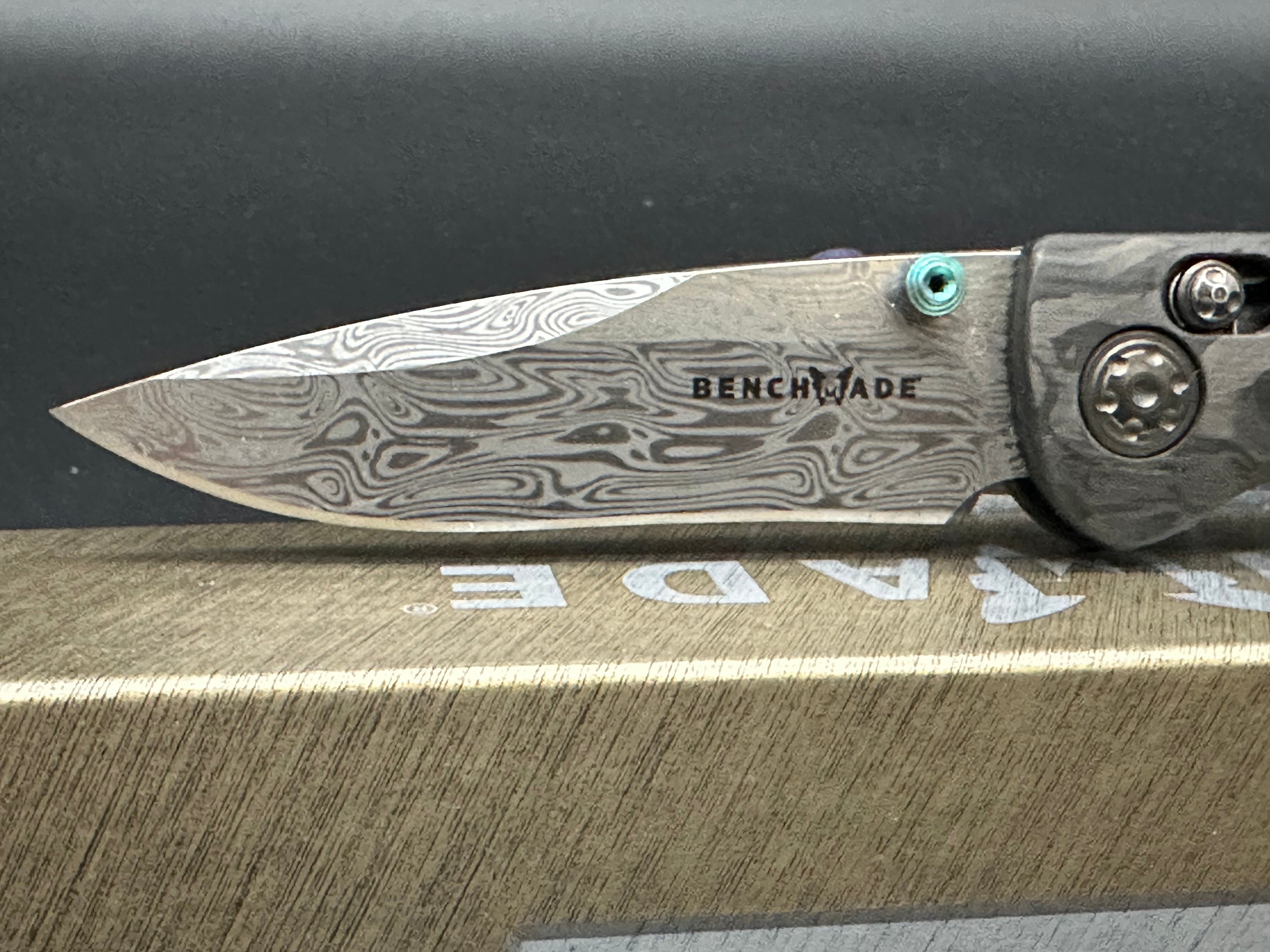 Benchmade Foray Gold Class Folding Knife - Premium EDC Pocket Knife for Outdoor, Camping, Hunting & Everyday Carry