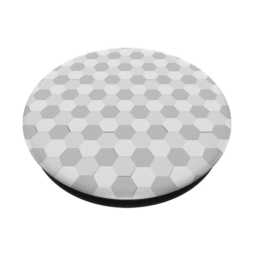 Grey PopSocket Phone Holder - Swappable Grip for Phones & Tablets | Perfect for Commuting & Selfies