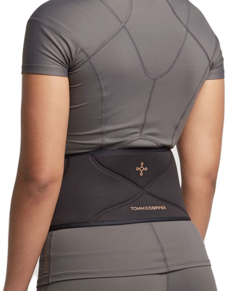 Tommie Copper Women's Adjustable Back Brace - Breathable & Sweat-Wicking Muscle Support for Lower Back Pain Relief - Perfect for Work, Exercise & Daily Comfort