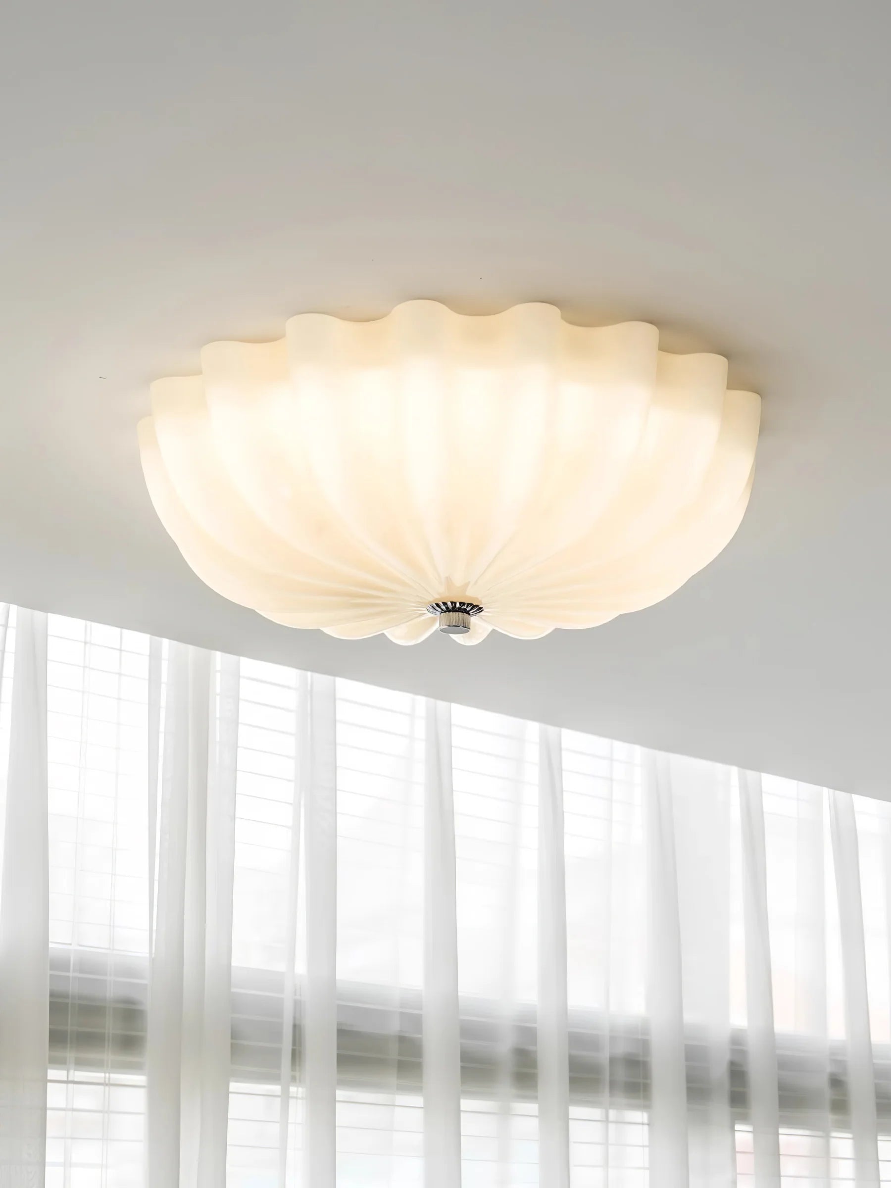 Modern Oman Glass Ceiling Light Fixture - Elegant Crystal Chandelier for Living Room, Bedroom & Dining Room Lighting - Perfect for Home Decor & Interior Design