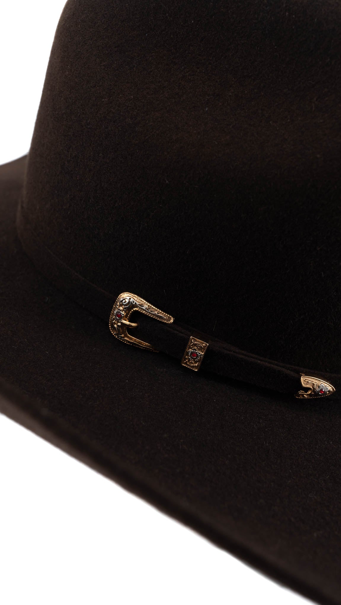 Rock'em 100X Oscar Premium Wool Felt Cowboy Hat for Men - Western Style, Durable & Comfortable - Perfect for Rodeo, Country Music Festivals & Outdoor Adventures