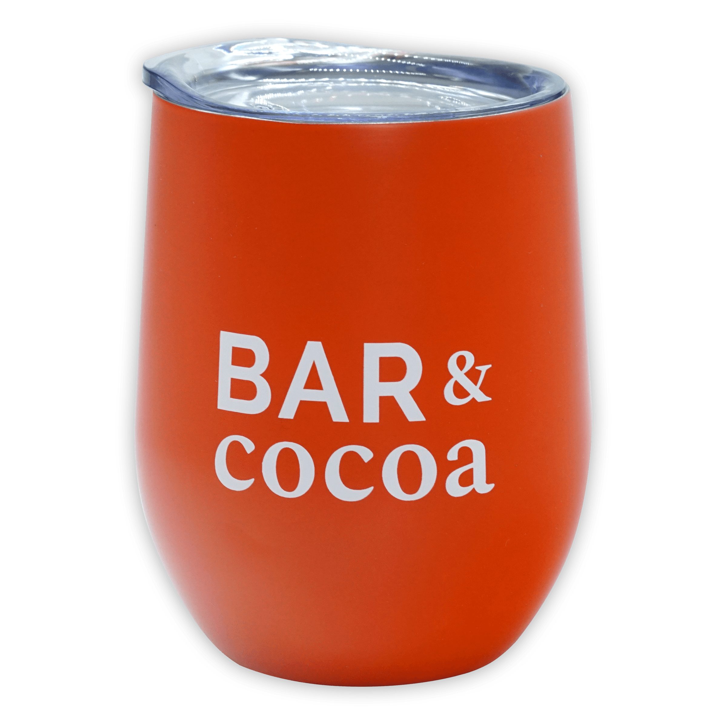 Bar & Cocoa 12 oz Insulated Stainless Steel Travel Mug with Leak-Proof Lid - Keeps Drinks Hot or Cold for Hours - Perfect for Coffee, Tea, and On-the-Go Beverages