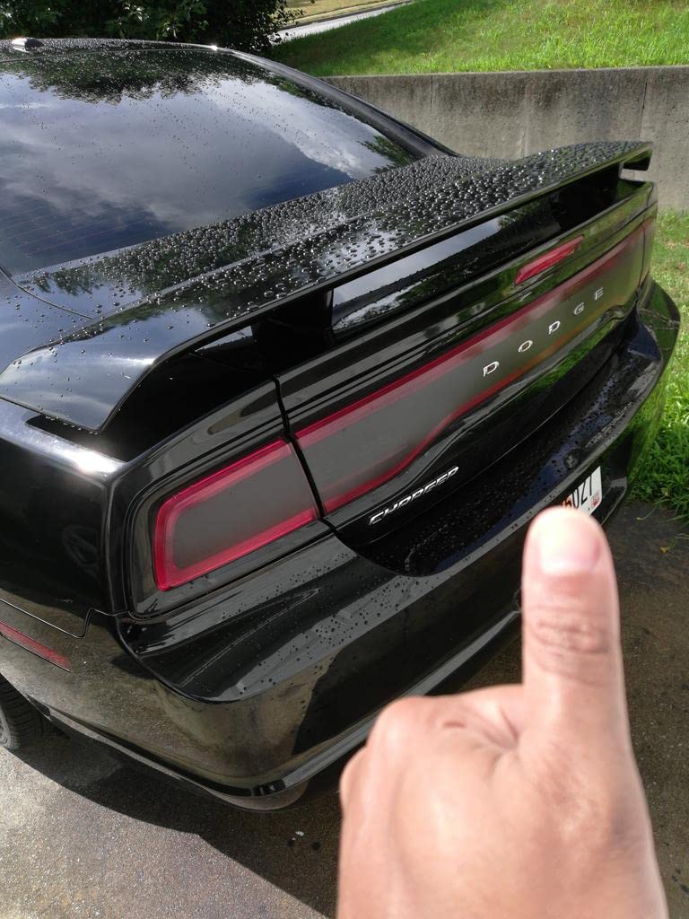 Luxe Auto Concepts 2011-2014 Dodge Charger Tail Light Tint Kit - Dark Smoke Vinyl Overlays for Dodge Charger Taillights | Easy Dry Application LightWrap Film | Enhances Style & Night Visibility for Car Enthusiasts