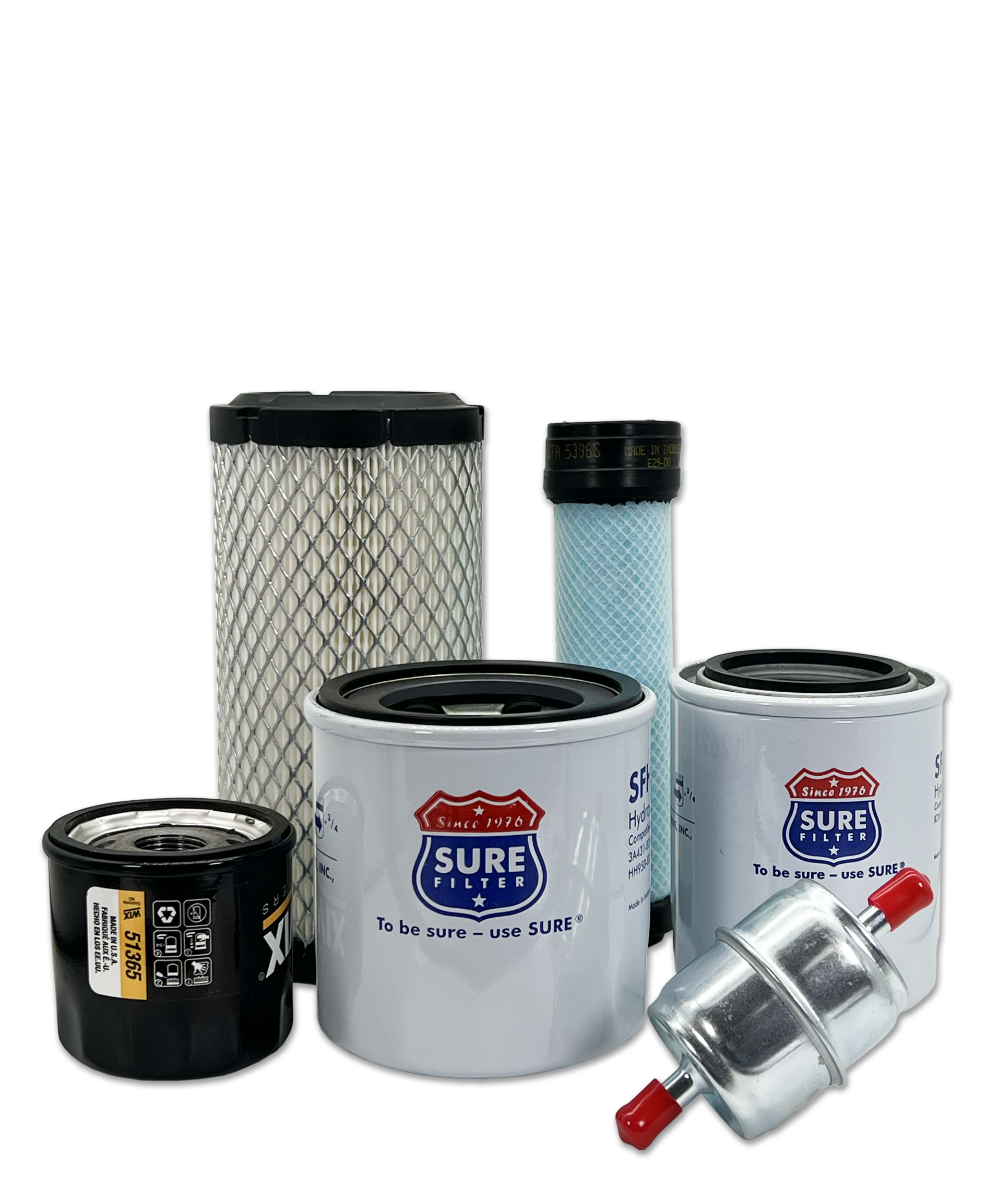 HERO® Maintenance Filter Kit for Kubota ZD321N Zero Turn Mower - Air, Oil & Fuel Filters Replacement - Perfect for Lawn Care & Landscaping Maintenance