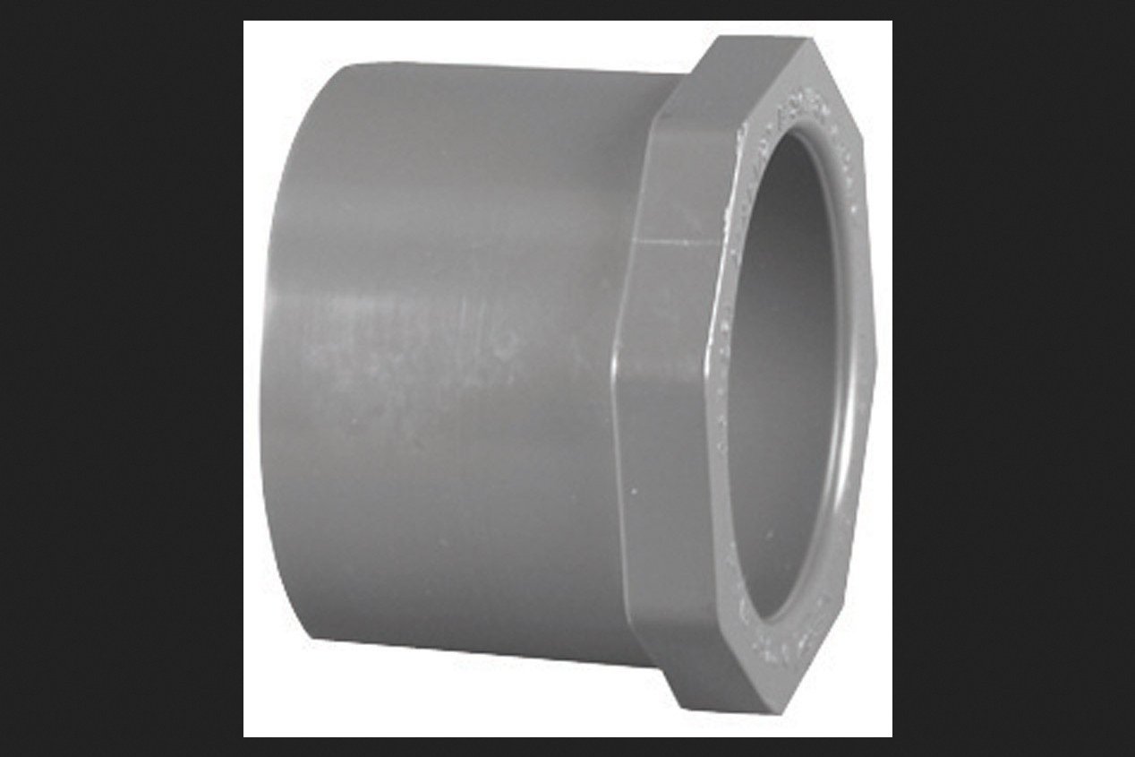 Charlotte Pipe SCH 80 PVC Reducer Bushing 1-1/4
