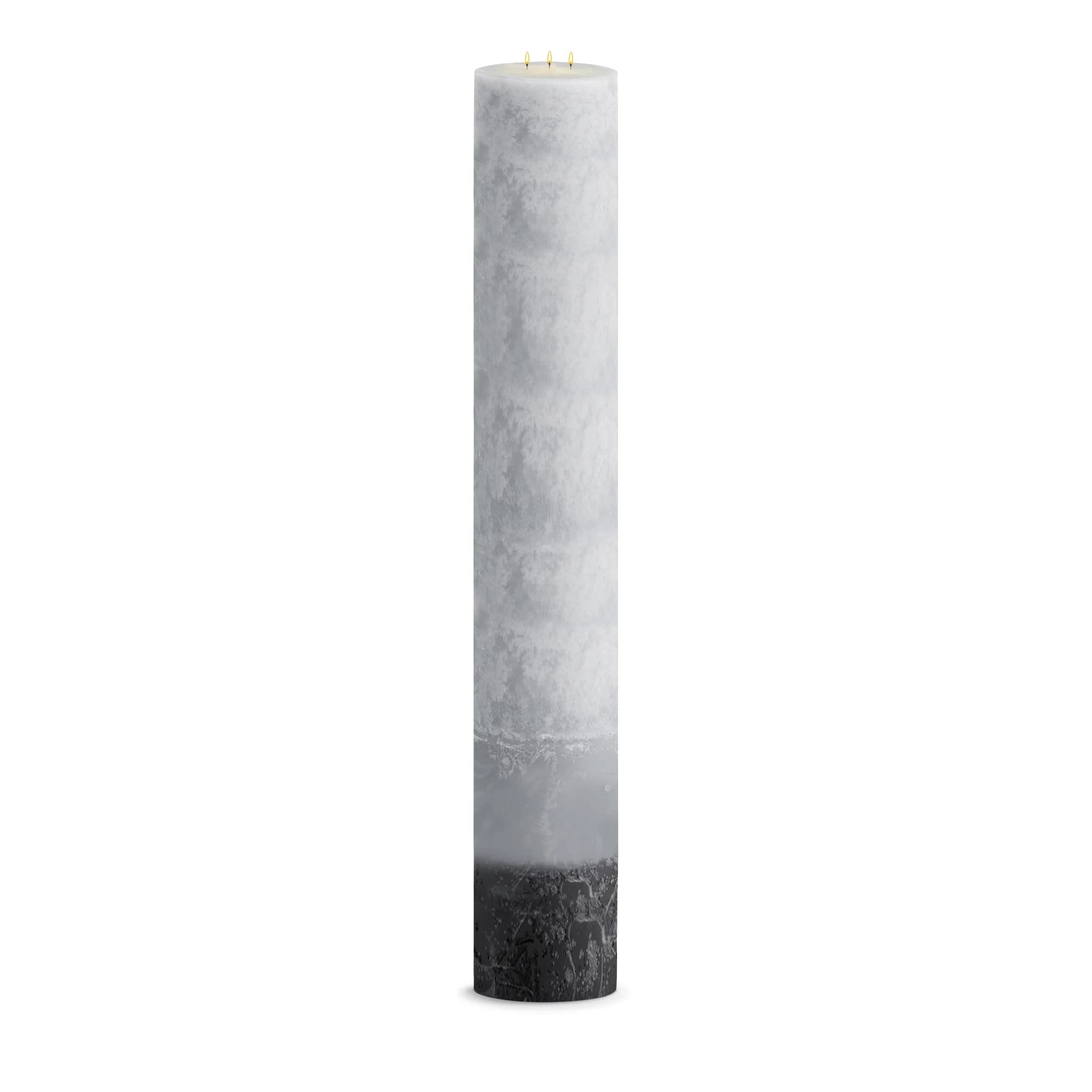 Premium L'Homme Scented Pillar Candles Set of 6 - 36 Hours Burn Time, Long-Lasting Fragrance for Home Decor, Romantic Dinners & Relaxation
